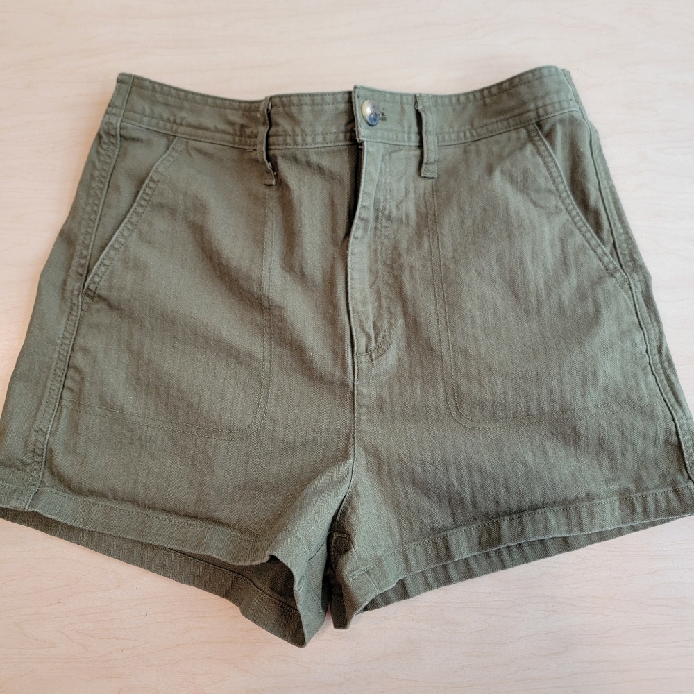Madewell Green Women's Shorts